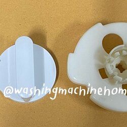 ชุดลูกบิดเครื่องซักผ้า Electrolux รุ่น WH267 (มือสอง**) ได้ 3 ชิ้น ตามรูป ตัวลูกบิด ตัวกลาง และตัวใน