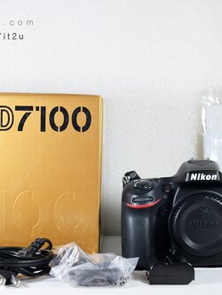 Body Nikon D7100 ใช้งานดีเยี่ยม ครบกล่อง