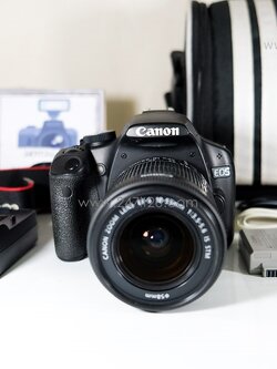 Canon 500D + เลนส์ 18-55mm f3.5-5.6 is stm
