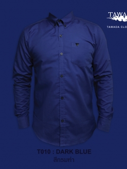 T010 สีกรมท่า STANDARD SLIM-FIT