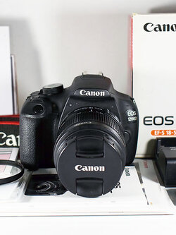 กล้อง Canon 1200D พร้อมเลนส์ 18-55mm is II เครื่องศูนย์
