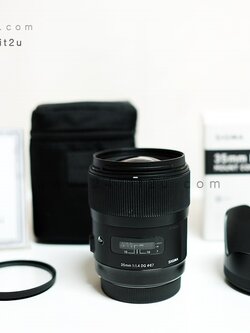 เลนส์ sigma Art 35 mm f1.4DG HSM for Canon