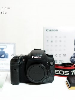 กล้อง Body Canon 7D อุปกรณ์ยกกล่อง