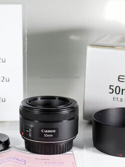Canon EF 50mm f 1.8 STM เครื่องศูนย์