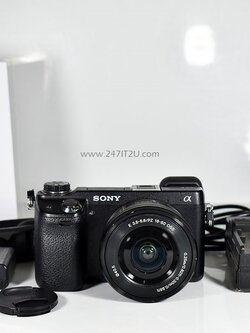 กล้อง Sony Nex-6 พร้อมเลนส์ E 16-50mm f3.5-5.6 สีดำ