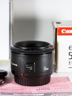 เลนส์ Canon 50mm f1.8 II เครื่องศูนย์