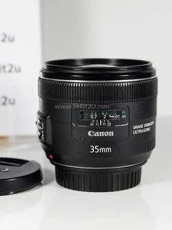 ขายเลนส์ Canon EF 35mm F2 IS USM สีดำ