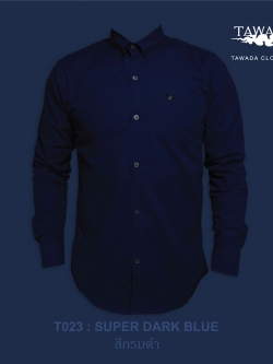 T023 สีกรมดำ STANDARD SLIM-FIT