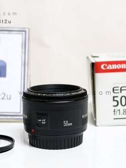 เลนส์ Canon 50mm f1.8 II