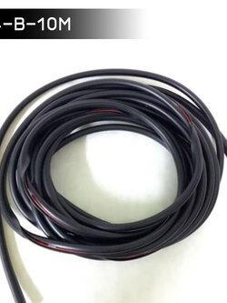 ยางติดขอบประตูกันกระแทก ยางกันกระแทก ยางกันชน ความยาว 10 เมตร