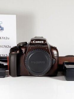 ขาย Body กล้อง Canon 1100D สีน้ำตาล