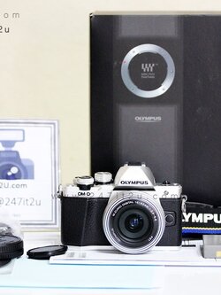 กล้อง Olympus OM-D EM 10 mark 2 +เลนส์ 14-42mm f3.5-5.6 สีซิลเวอร์