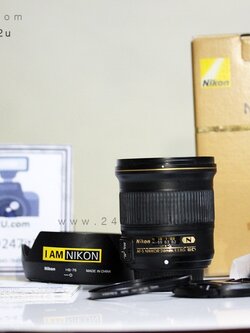 เลนส์ Nikon 24mm f1.8 G ED Nano