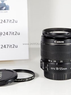 เลนส์ Canon 18-55mm f3.5-5.6 IS II