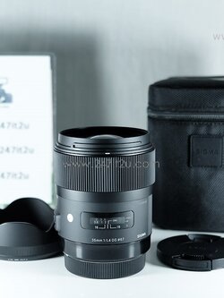 เลนส์ Sigma 35mm f1.4 ART เมาท์ canon