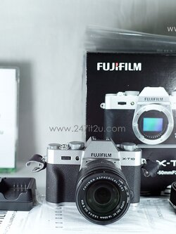 กล้อง Fujifilm X-T10 พร้อมเลนส์ 16-50mm สี Silver