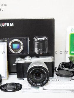 กล้อง Fujifilm X-A1 + เลนส์ 16-50 mm สี Silver