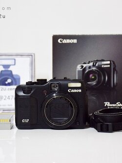 กล้อง Canon G12 สีดำ ยกกล่อง
