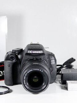 กล้อง Canon 600D +เลนส์ 18-55mm is II