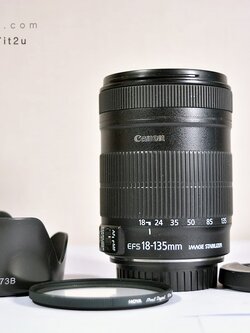 เลนส์ Canon 18-135mm 3.5-5.6 is สภาพสวยๆ