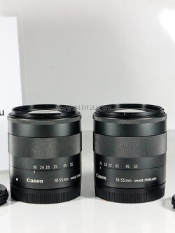เลนส์ Canon EF-M 18-55mm f 3.5-5.6 is stm