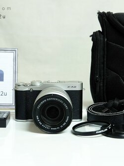 กล้อง Fujifilm X-A2+เลนส์ 16-50mm f3.5-5.6 OIS II สีเงิน