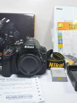 Nikon D5300 พร้อมเลนส์ 18-55 VR II ชัตเตอร์ 6,xxx ครั้ง