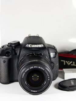 Canon 650D พร้อมเลนส์ 18-55mm