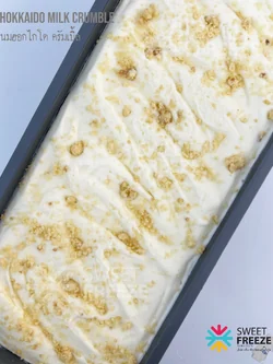 Hokkaido Milk Cookie Crumble ( นมฮอกไกโด&คุ้กกี้ครัมเบิ้ม )