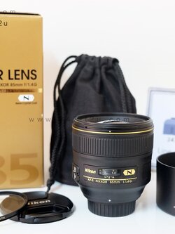 เลนส์ Nikon 85 mm f1.4 G Nano