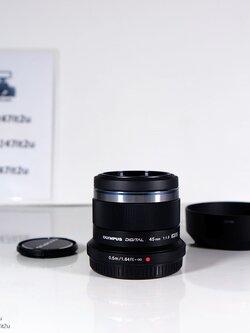 ขายเลนส์ Olympus 45mm f1.8 สีดำ