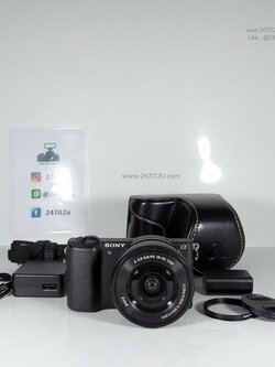 กล้อง SonyA5100 +เลนส์16-50mm สีดำ
