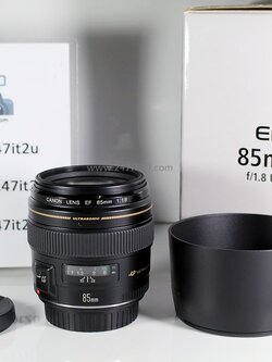 Canon EF 85mm f 1.8 USM อายุ 3 เดือน
