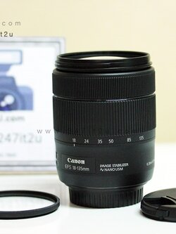 เลนส์ Canon 18-135mm f3.5-5.6 is nano USM