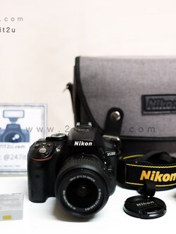 กล้อง Nikon D5300 +เลนส์ 18-55mm สีดำ