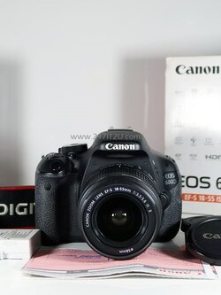 กล้อง Canon 600D +เลนส์ 18-55mm is II