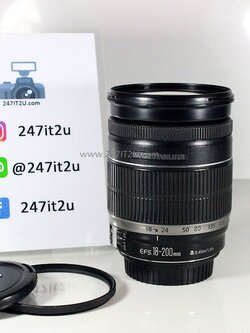 เลนส์ Canon EF-S 18-200mm f 3.5-5.6 IS