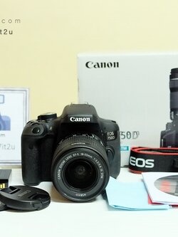 กล้อง Canon 750D+ เลนส์ 18-55mm