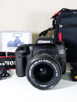 Canon 760D + เลนส์ 18-55mm f3.5-5.6 is stm