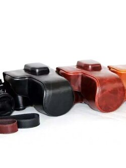 Bag Leather Case For Fujifilm X-T1 เต็ม
