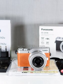 กล้อง Panasonic GF9 พร้อมเลนส์ 12-32mm สีน้ำตาล