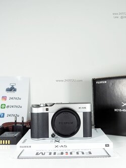 Body Fujifilm XA-5 สี Silver เครื่องศูนย์ มีกล่อง