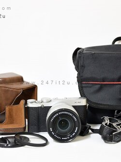 กล้อง Fujifilm X-A1 + เลนส์ 16-50 mm สี Silver