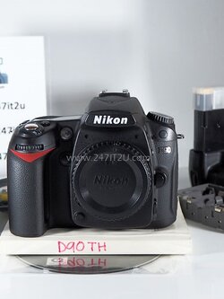 Body Nikon 90D สภาพสวย สีดำ ชัตเตอร์ 17,xxx