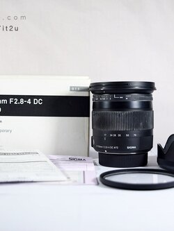 เลนส์ sigma 17-70mm f2.8-4 DC Macro สภาพสวย For Nikon