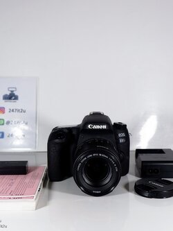 ขายกล้อง Canon 77D+เลนส์ 18-55mm is STM เครื่องศูนย์
