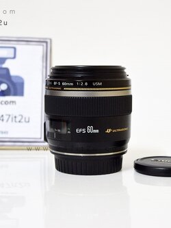 เลนส์ Canon 60 mm f2.8 USM