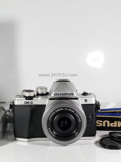 กล้อง Olympus OM-D E-M10 mark 2 + เลนส์ 14-42mm สี Silver