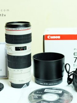 Canon lens 70-200 mm f4 L USM