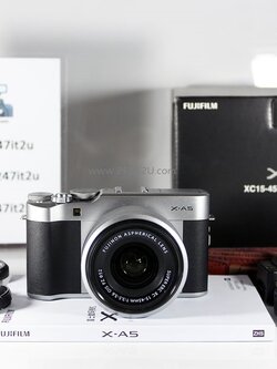 Fujifilm X-A5 + เลนส์ 15-45mm สี silver